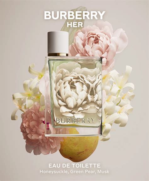 burberry her perfume notes|burberry her eau toilette 2022.